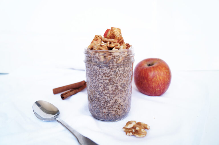Apple Pie Chia Pudding & Fall Meal Plan