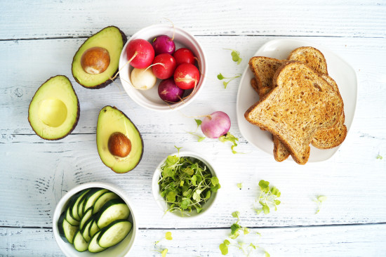 Avocado Toast 4 Ways