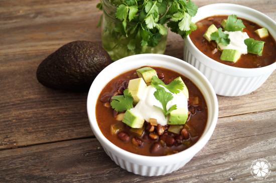 Slow Cooker Black Bean Soup