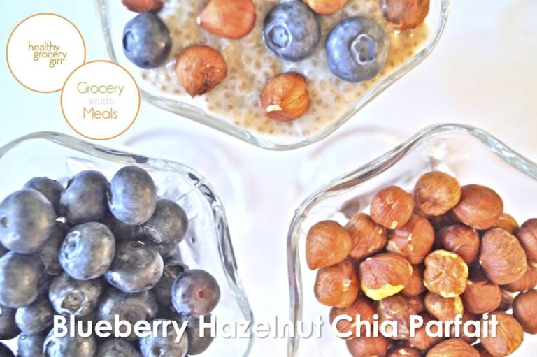 Blueberry Hazelnut Chia Parfait