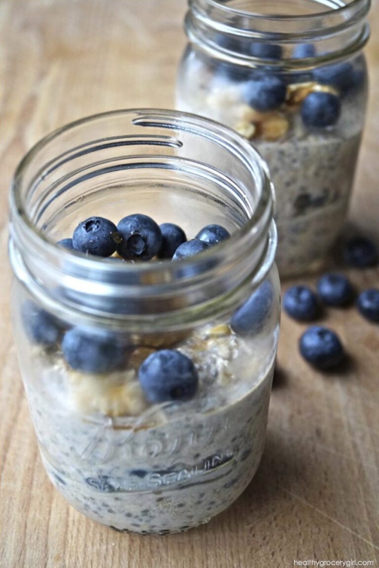 Blueberry Maple Overnight Oats