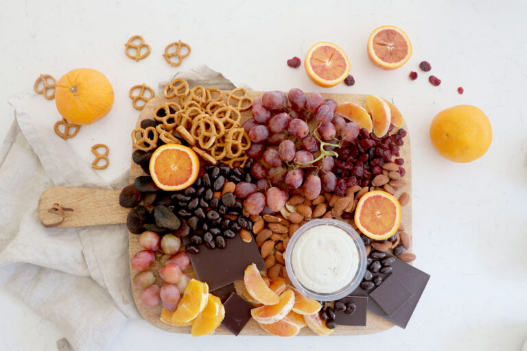 Holiday Citrus Snack Board