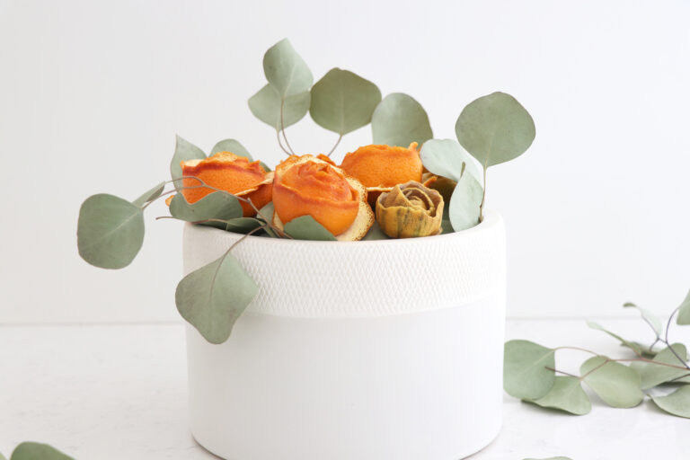 Dried Citrus Rose Bouquet