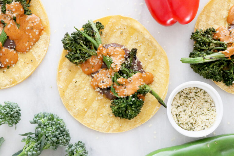 The Best Broccoli Tacos!
