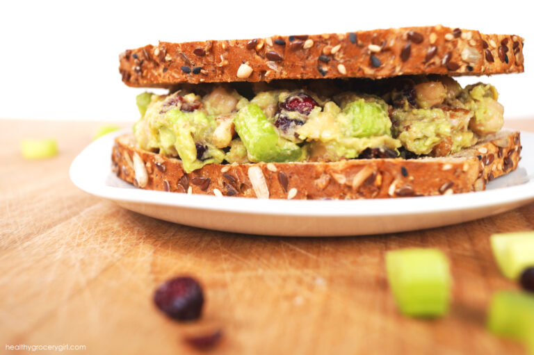 Avocado Chickpea Sandwich
