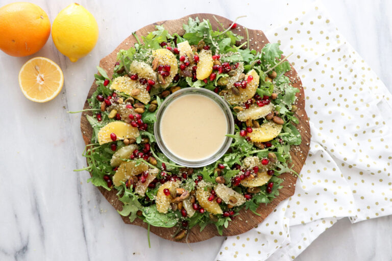CHRISTMAS WREATH CITRUS SALAD