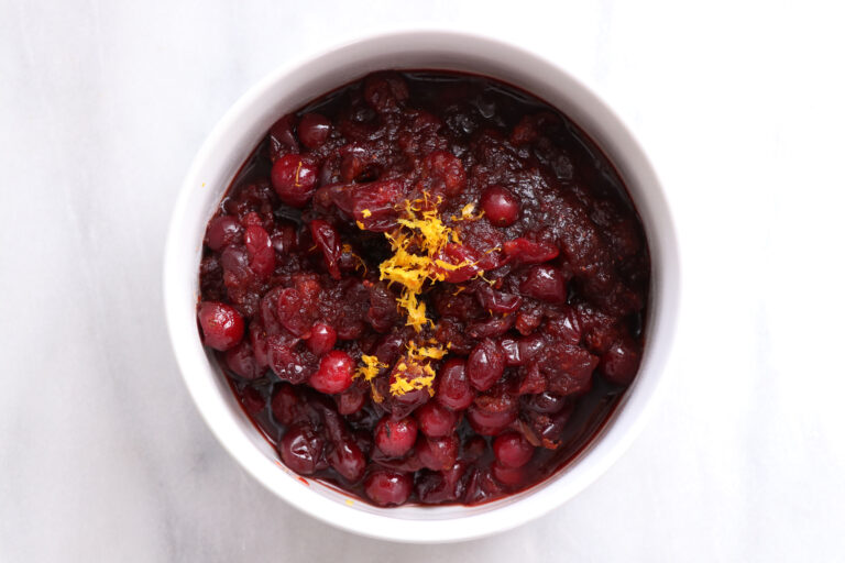 MEYER LEMON CRANBERRY SAUCE