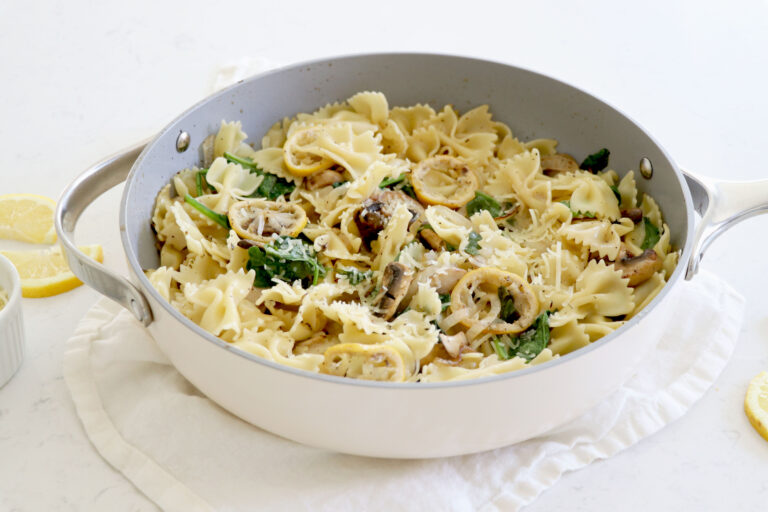 Creamy Lemon Bowtie Pasta