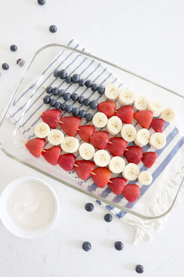 Fourth of July Fruit Flag