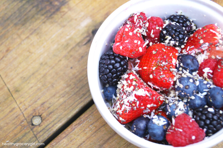 Coconut Hemp Fruit Salad