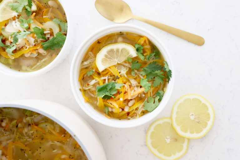 Lemon Cabbage Detox Soup