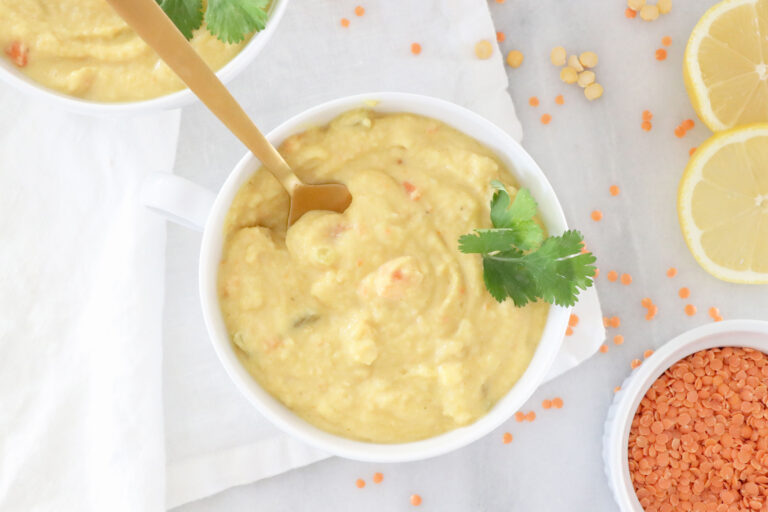 CREAMY LENTIL INSTANT POT SOUP