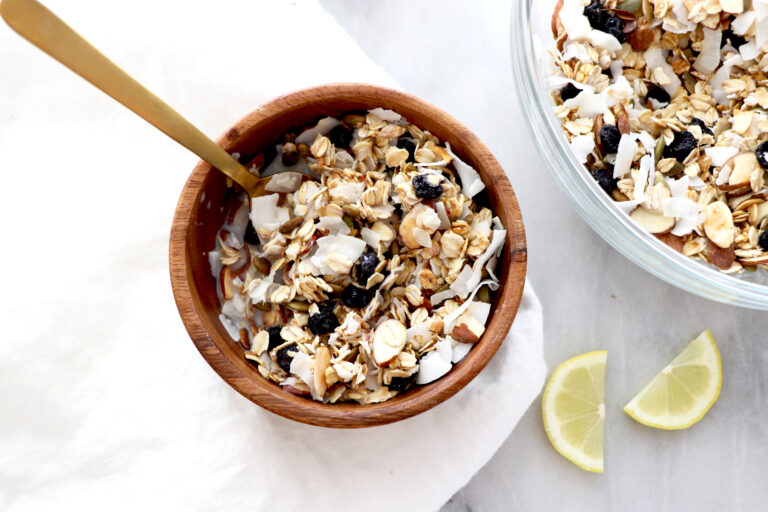 Lemon Immune Boosting Muesli