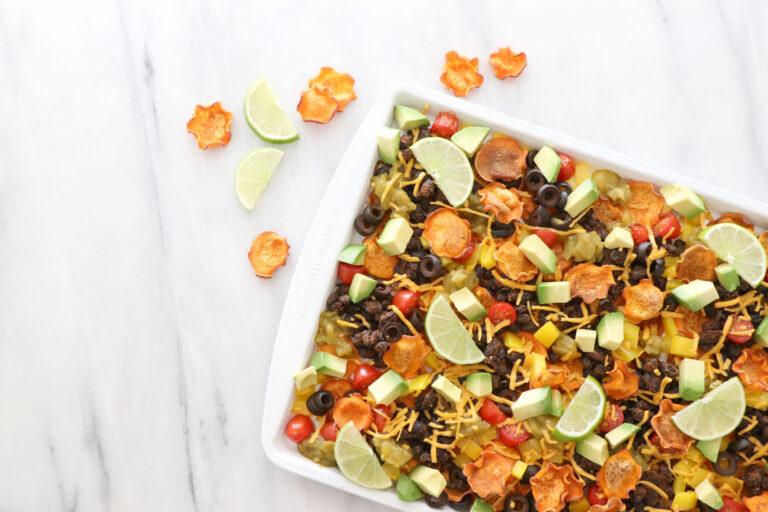 LOADED SWEET POTATO NACHOS