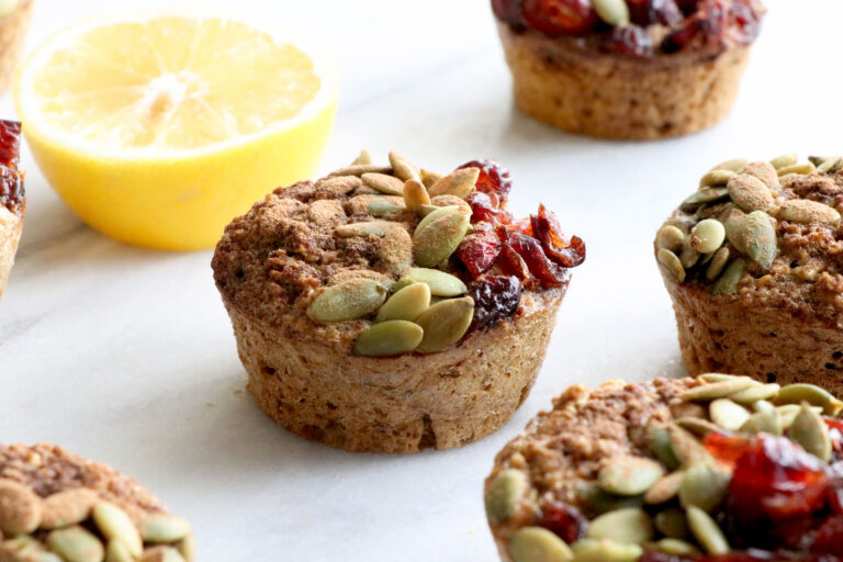 LEMON OATMEAL BREAKFAST MUFFINS