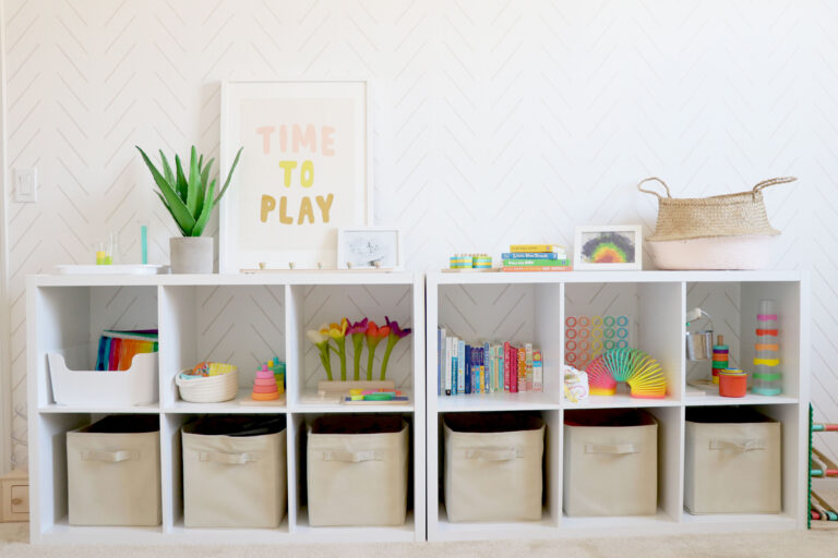 Playroom + Home Learning Space Tour