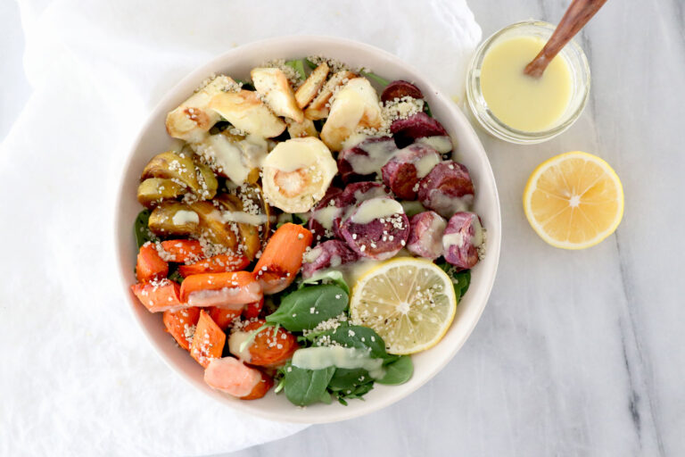 Root Bowl with Meyer Garlic Sauce Recipe