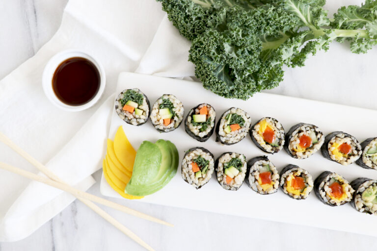 HOW TO MAKE VEGAN SUSHI