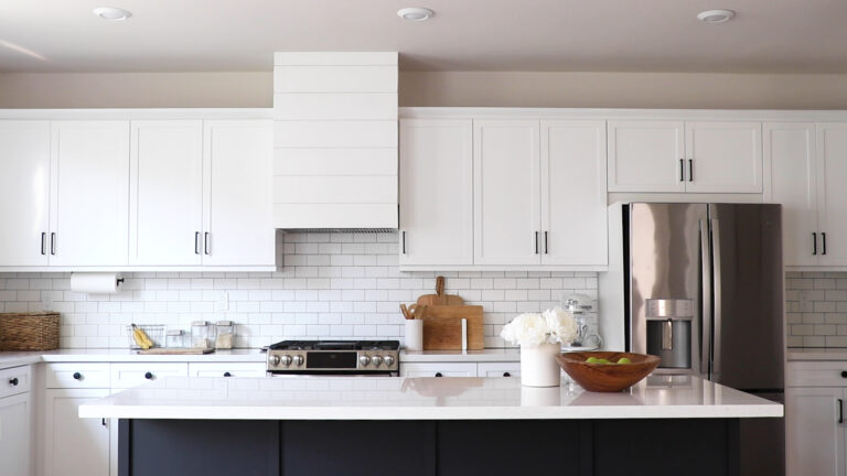 DIY Kitchen Hood Cover