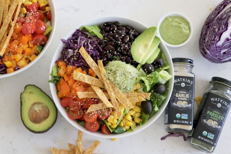 Avocado Ranch Taco Salad