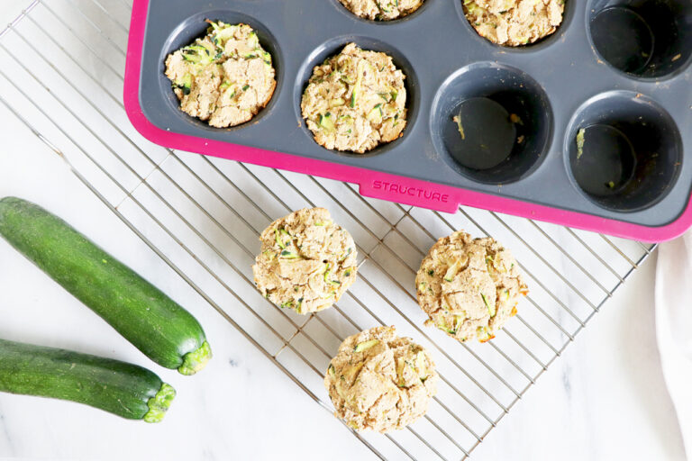 HEALTHY VEGAN ZUCCHINI MUFFINS